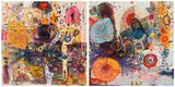 Hussein Salim, Shiny I and II, diptych