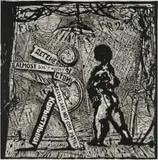 Almost Don't Worry by William Kentridge, hand-coloured linocut, sold May 2021