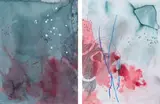 Mongezi Ncaphayi, Abstract Composition, diptych