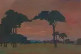 Kimberley Sunset by Jacobus Hendrik Pierneef, oil on board, sold May 2021