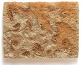 Chris Soal, Things Might Have Been Different, but They Could Not Have Been Better, 2018, toothpicks with polyurethane sealant on board