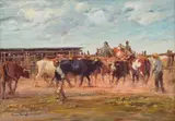 Adriaan Boshoff, Gathering Cattle for Transport