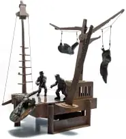 David Brown, Untitled, bronze and steel with a dark brown patina