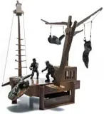 David Brown, Untitled, bronze and steel with a dark brown patina