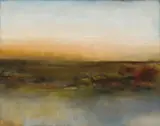 Harold Voigt, Bushveld Scene, oil on canvas