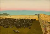 Adolph Jentsch, Evening, Sheepfold