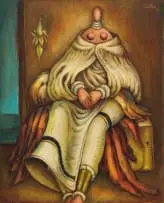 Alexis Preller, Grand Mapogga II, oil on canvas