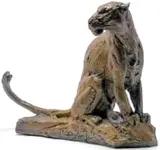 Dylan Lewis, Seated Leopard
