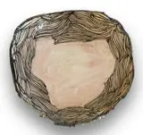 Ruan Hoffmann, Untitled (Linear Border), ceramic earthenware with coloured porcelain slip, underglaze and copper oxide