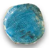 Ruan Hoffmann, Untitled (Fish Scales), ceramic earthenware with coloured porcelain slip and underglaze