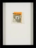 Identity by Wayne Barker, mixed media with found object, sold Feb 2020