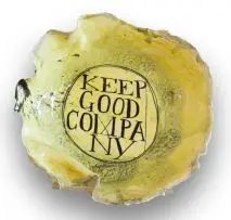 Keep Good Company by Ruan Hoffmann, ceramic earthenware with coloured porcelain slip and underglaze, sold Feb 2020