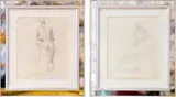 Aleksanders Klopcanovs, Male Nude and Female Nude, two