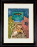 Breyten Breytenbach, Gorée la Nuit (Gorée at Night), watercolour