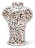 Ruan Hoffmann, Vase II, hand-painted and glazed earthenware