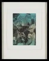 Vincent Baloyi, Confrontation (The Meeting), colour etching