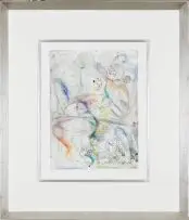 Eric Mbatha, Young Ones, hand-coloured etching