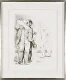 Deborah Bell, Noli Me Tangere, etching
