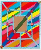 Walter Battiss, Neo-Marabaraba, colour screenprint