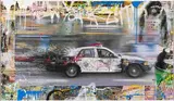 Thierry Guetta, Metro Polisa, mixed media