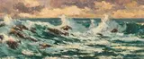 Luderitz Seascape by Otto Klar, oil on board, offered Oct 2019