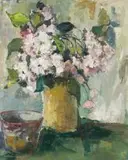 Still Life with Vase of Flowers by Alexander Rose-Innes, oil on canvas, offered Oct 2019