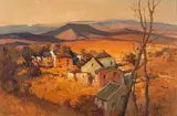 Titta Fasciotti, Landscape with Houses