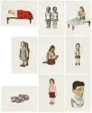 Claudette Schreuders, Crying in Public Series, nine (Baba, Narrow Bed, Third Person, Love Story, The Writer, Crying in Public, The Lover, Show and Tell, The Couple)