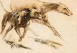Dorothy Kay, Two Dogs