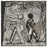 Almost Don't Worry by William Kentridge, linocut, offered Oct 2019