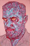 Conrad Botes, The Temptation to Exist I, acrylic on canvas