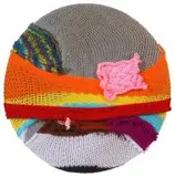 Barend de Wet, Wolkol II, 2010, wool on plywood