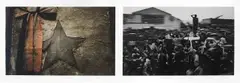Guy Tillim, Leopold and Mobutu series #12, diptych, archival pigment ink on 300g cotton paper
