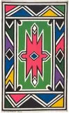 Esther Mahlangu, Untitled (Ndebele Patterns)