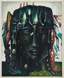 Black Prince by Alexis Preller, oil on board, sold Nov 2019