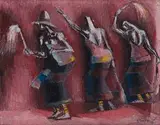 Gerard Sekoto, Three Figures