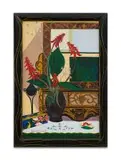 Rosamund Everard-Steenkamp, Still Life with Erythrina Zeyheri, oil on canvas