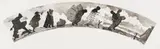 Baggage by William Kentridge, lithograph and collage, sold Nov 2019