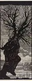 Walking Man by William Kentridge, linocut, sold Nov 2019