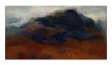 Jane Tully Heath, Black Mountain, oil on canvas