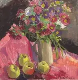 Freida Lock, Spring Flowers and Apples