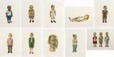 Claudette Schreuders, Ten Lithographs (Officer Molete, The Neighbour, New Shoes, The Long Day, 1970, The Quiet Brother, The Missing Person, The Boyfriend, Lady Luck, Three Sisters)