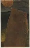 Giuseppe Cattaneo, Abstract Landscape, colour etching