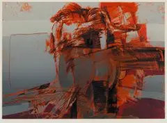 Nils Burwitz, Lovers' Knot, five colour screenprint