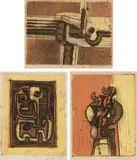 Dirk Meerkotter, Abstract Compositions, three, etching