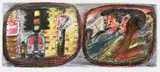 David Koloane, Inside/Outside, colour lithograph