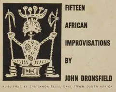 John Dronsfield, Fifteen African Improvisations, portfolio, photolithograph