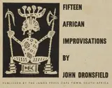 John Dronsfield, Fifteen African Improvisations, portfolio, photolithograph