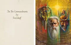 Vladimir Tretchikoff, The Ten Commandments, portfolio, photolithograph