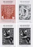 John Muafangejo, Muafangejo 1943–1987 70th Anniversary Commemorative Exhibition 2013, posters, four